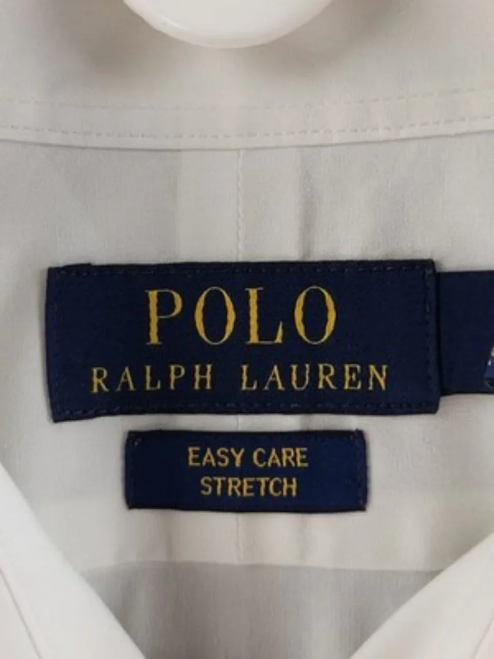 Polo Ralph Lauren 16 32/33 Cotton Spandex Logo Polo Ralph Lauren White Easy Care